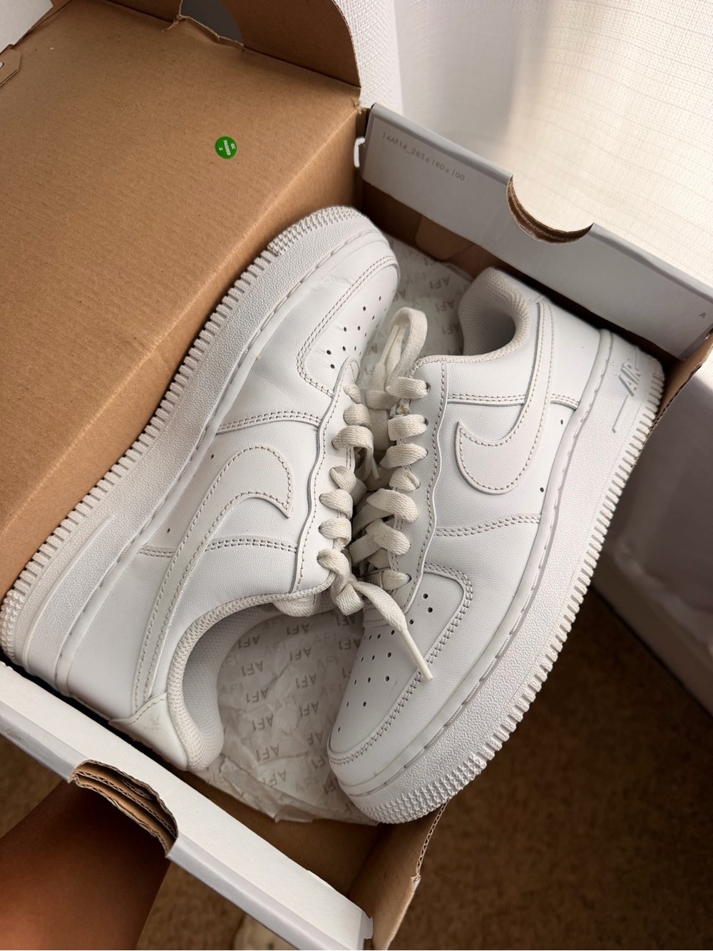 Nike Air Force 1s - Clean Leather